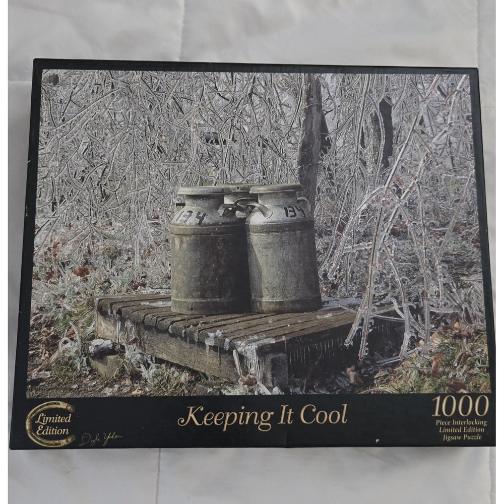 Amish Country 1000 Piece Puzzle KEEEPING IT COOL Doyle‎ Yoder Limited Edition